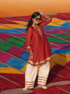 Aabha – Chanderi Silk Kurta Set