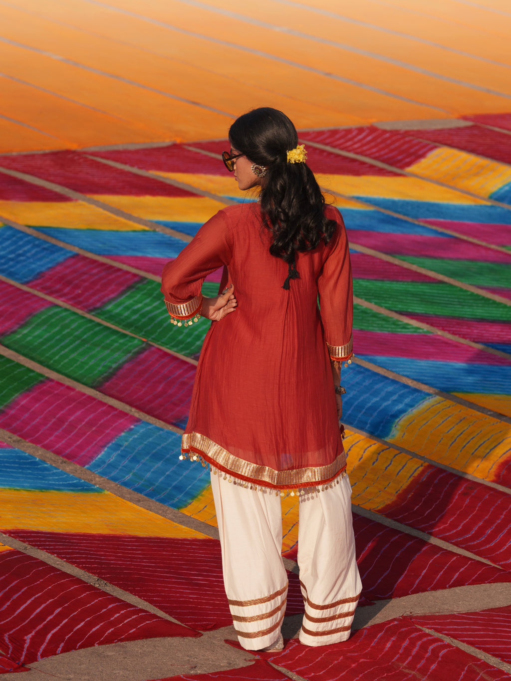 Aabha – Chanderi Silk Kurta Set